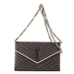 Saint Laurent Cassandre Enveloppe Chain Wallet